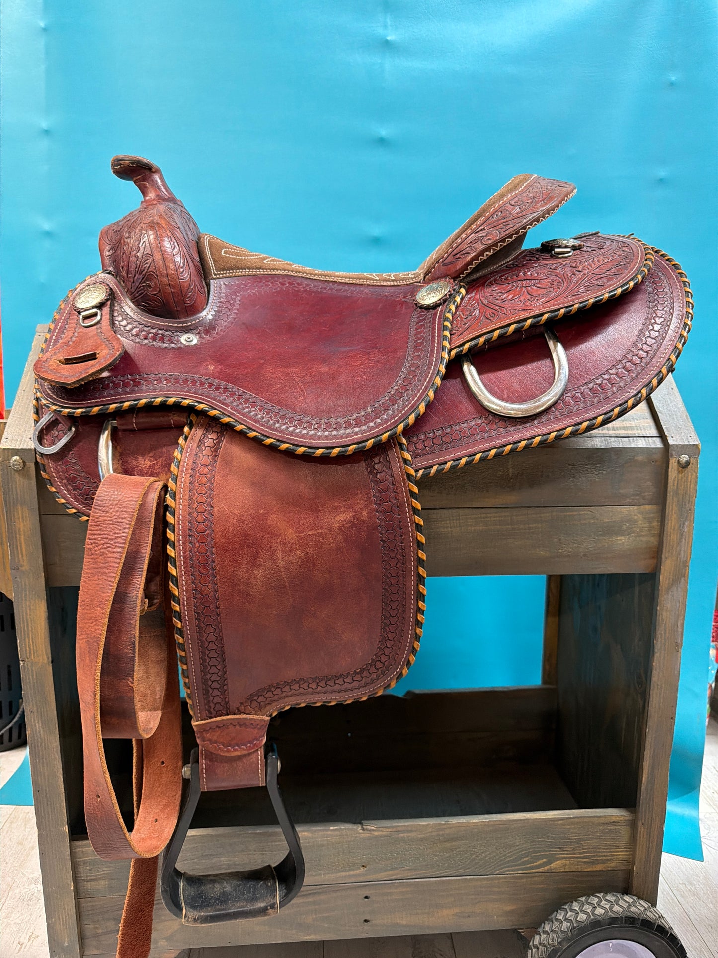 Shiraz Saddlery Trail Saddle, 16
