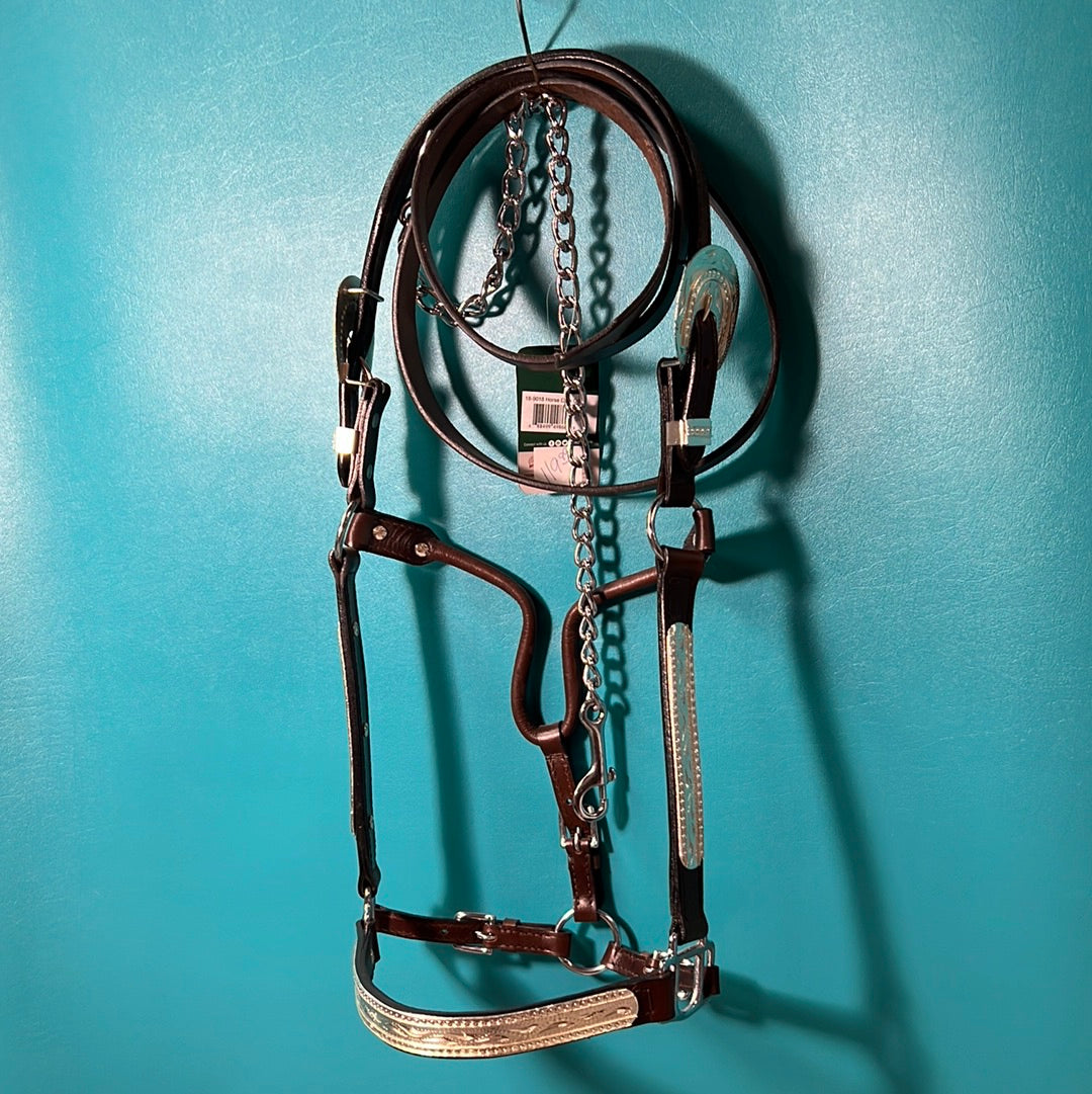 Brown Tough 1 Show Halter, Horse