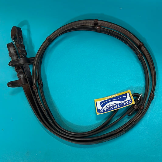 Brown Continental Leather Reins