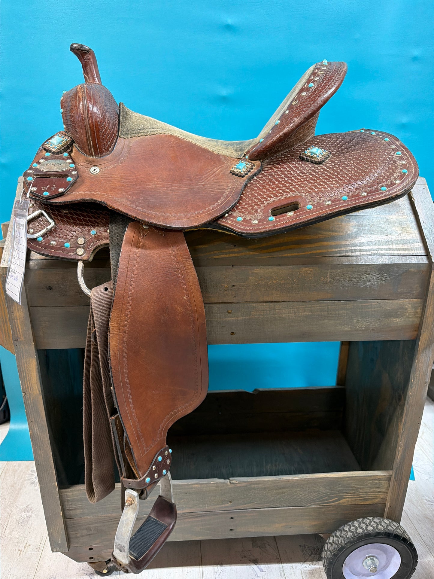 Tahoe Western Tack Western Saddle, 15.5"