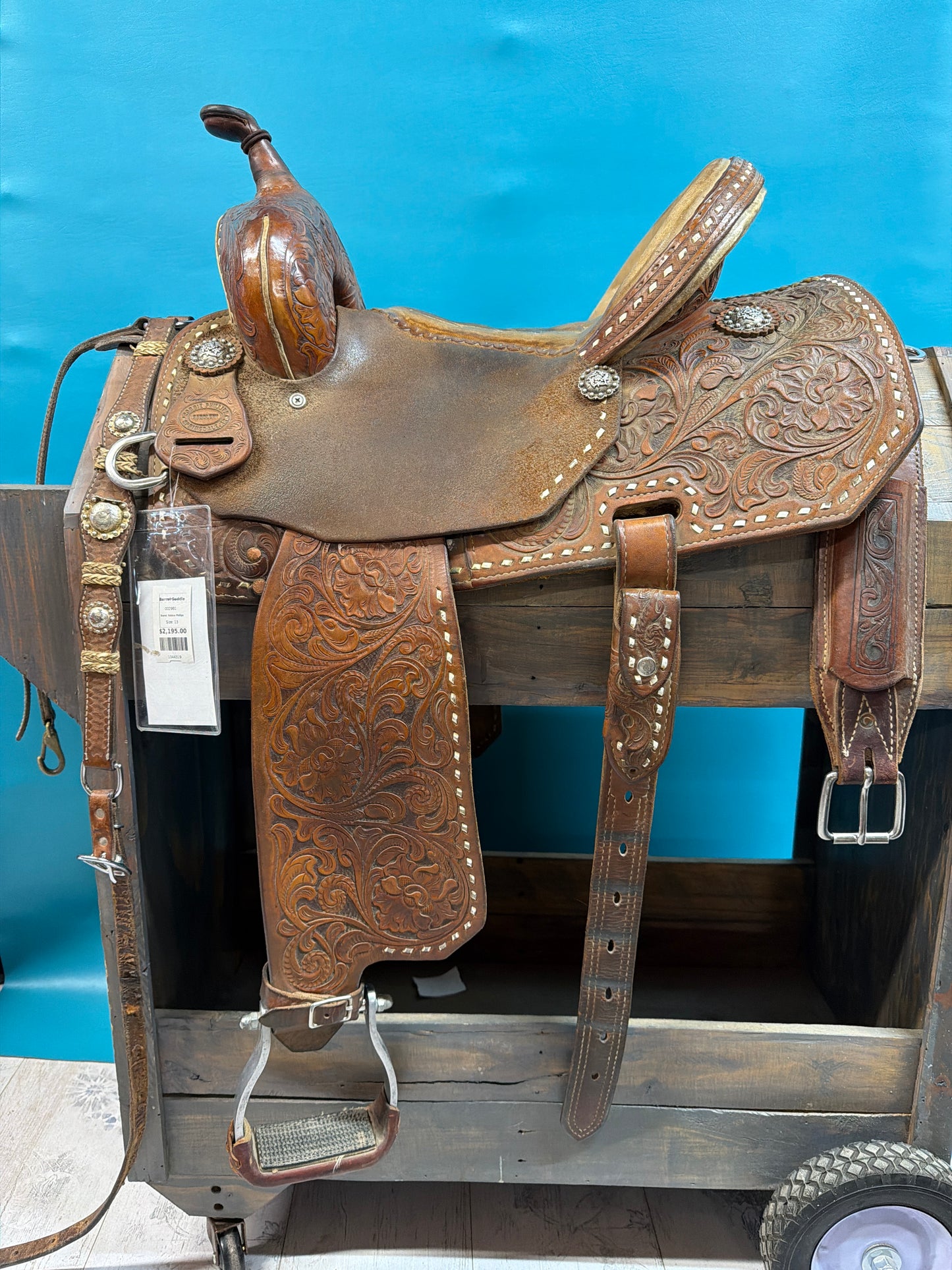 Robbie Phillips Barrel Saddle, 13