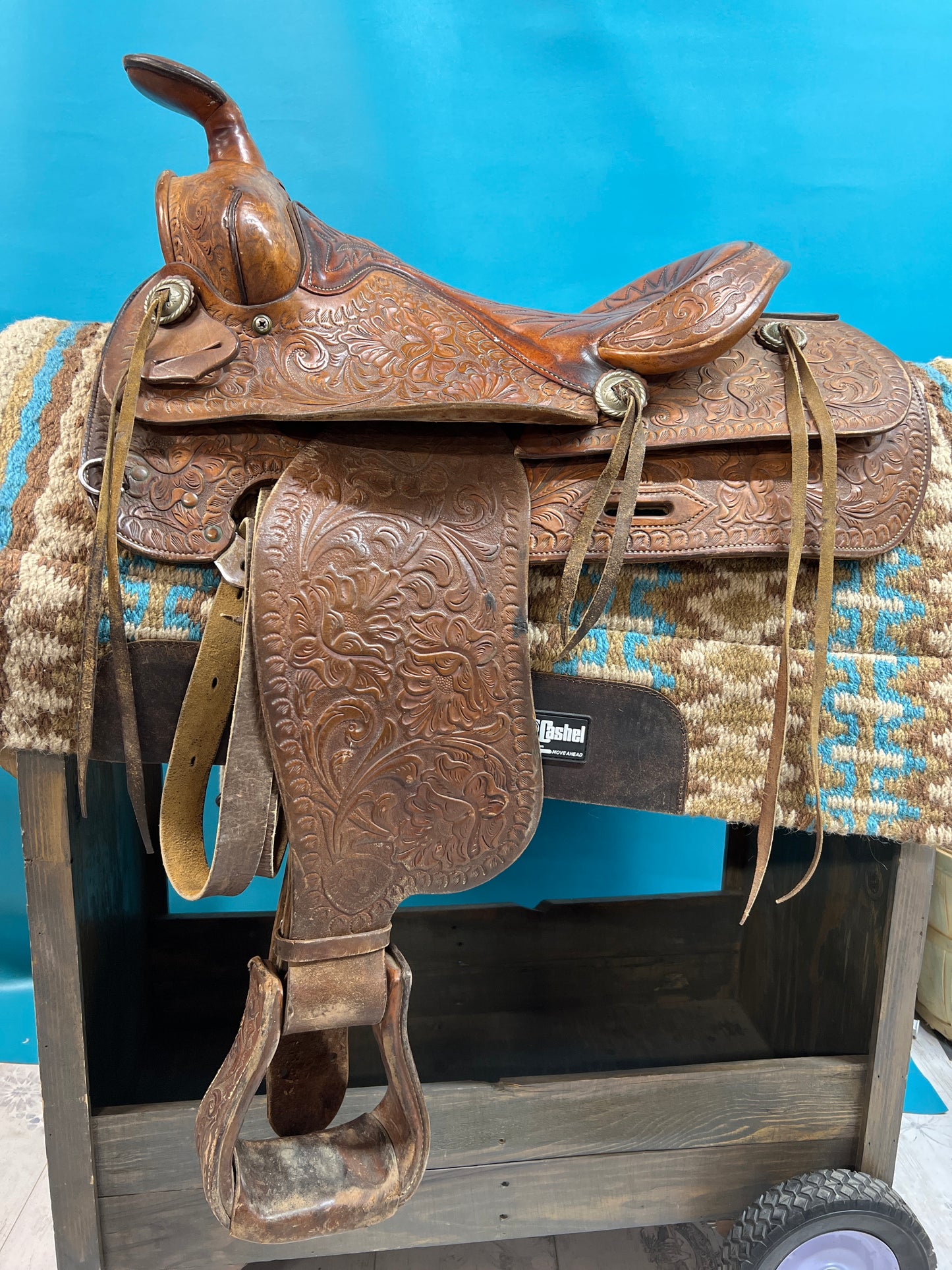 No Makers Mark Trail saddle, 15