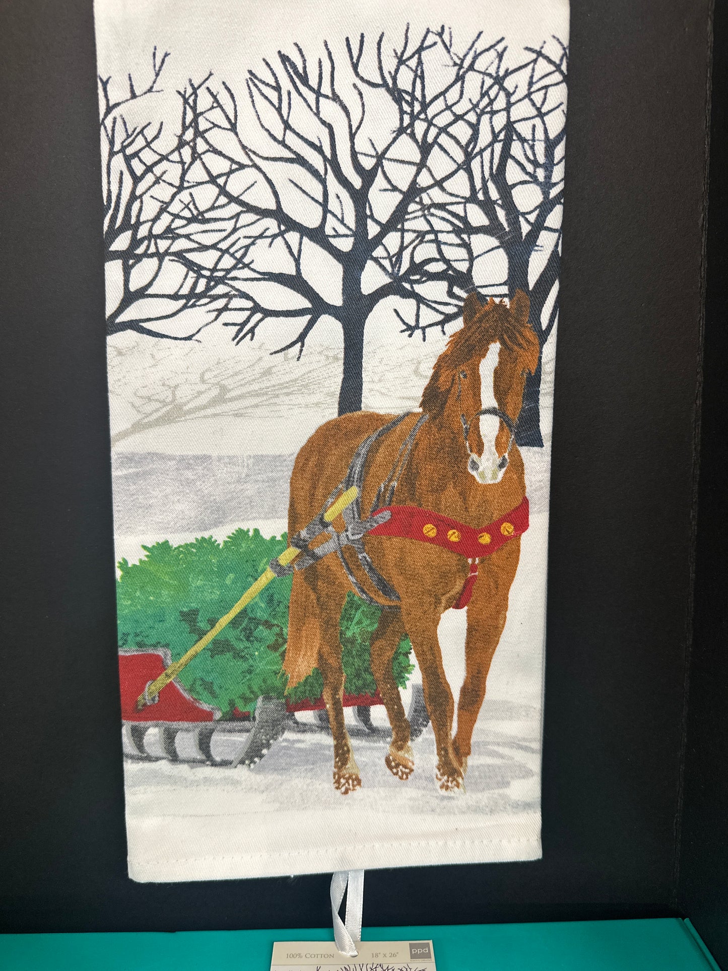 ppd Christmas Dish Towel