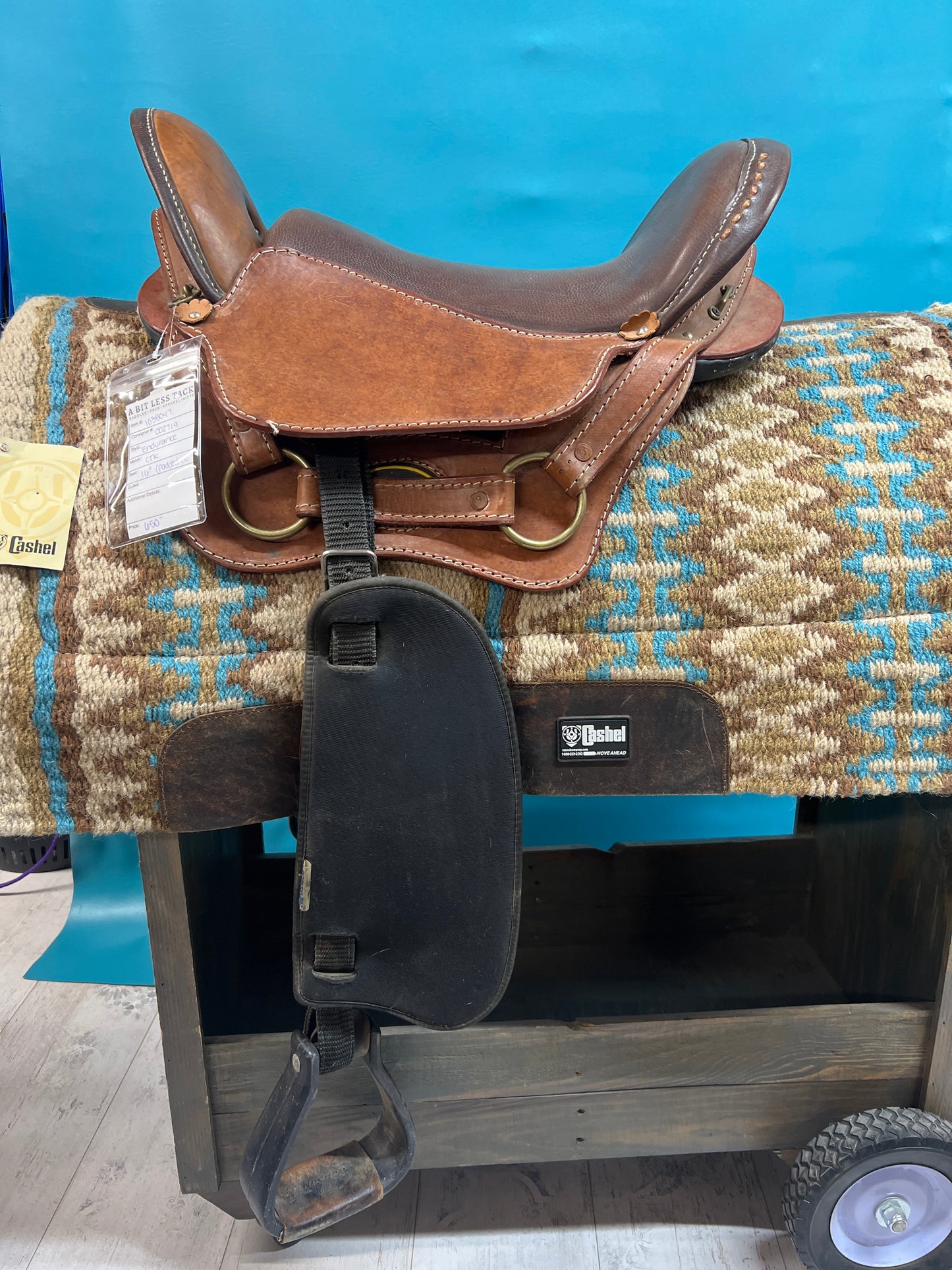CTK Endurance Saddle, Padded to 16"
