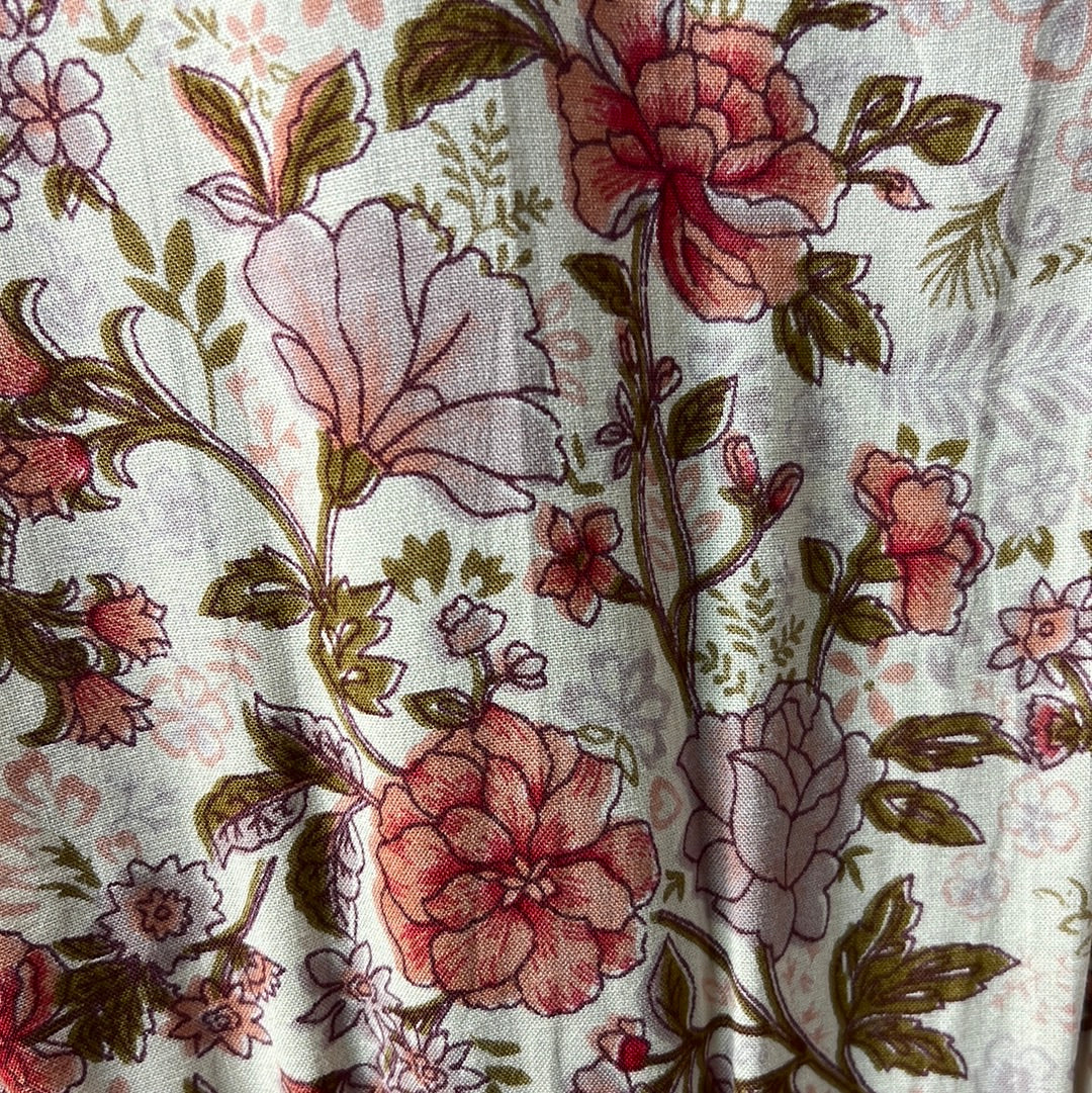 Coral Boho Angie Dress, L