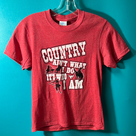 Red Cowboy TShirt, M