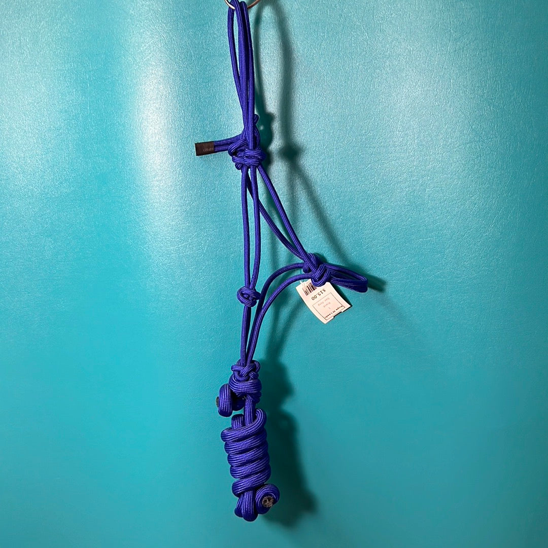Blue Rope W/Lead, Pony