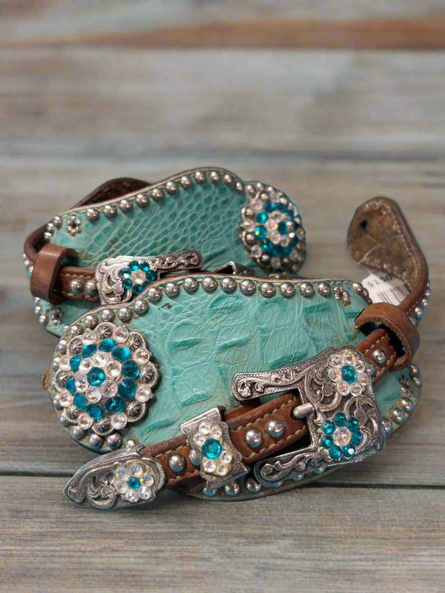Luans Leather Spur Straps