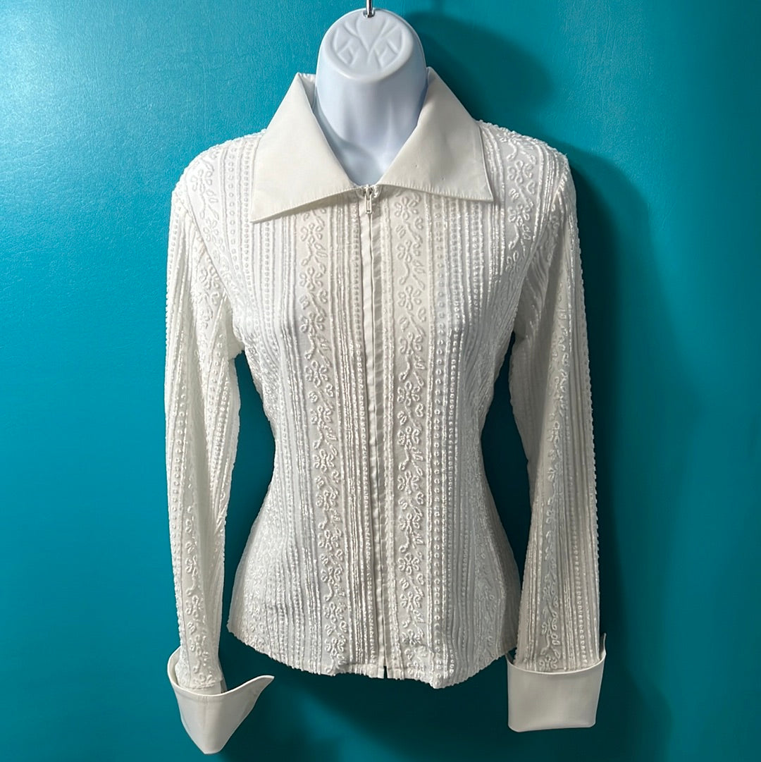 White Western Shirts, M