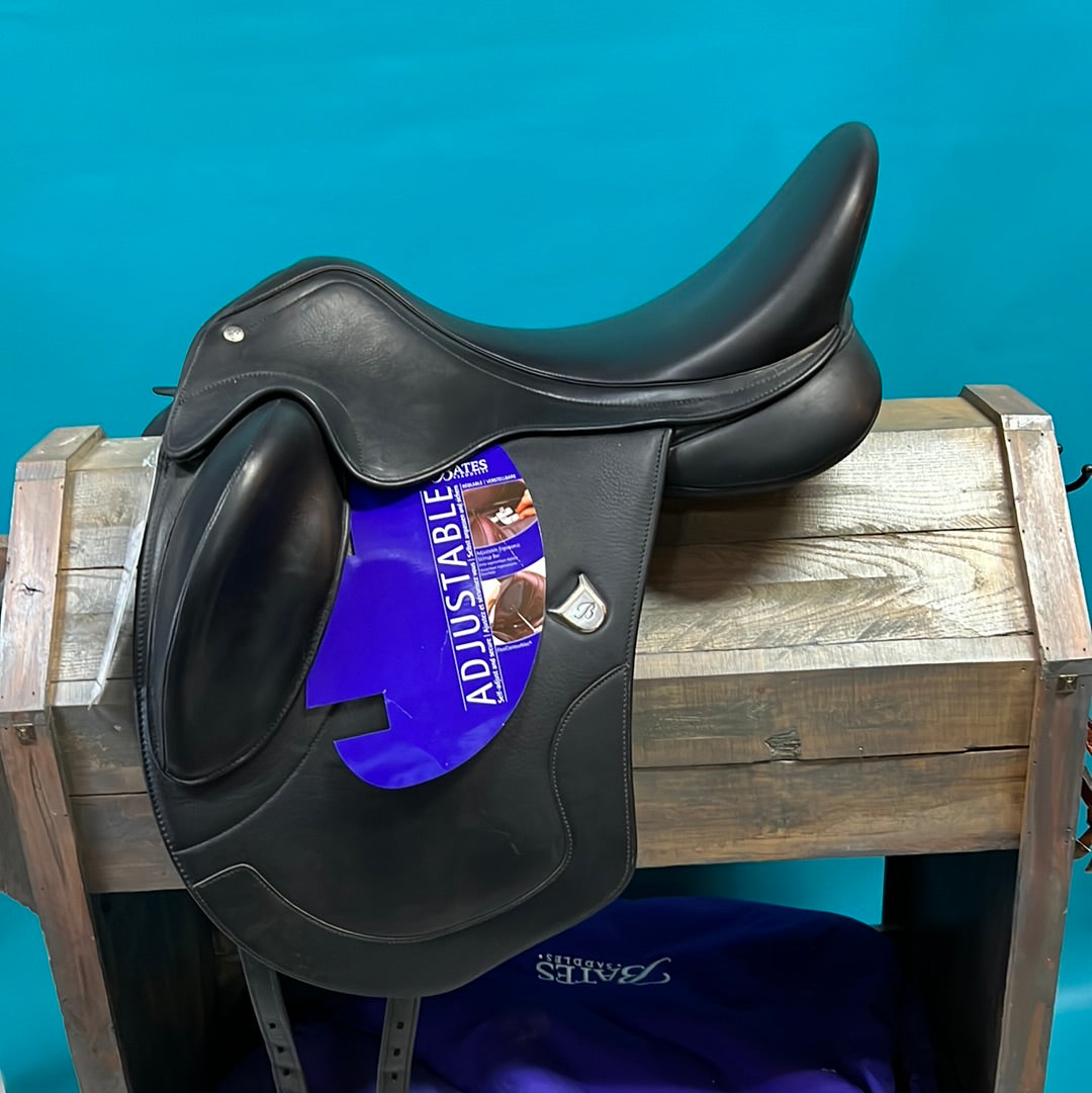 Bates Artiste Monoflap Dressage Saddle, 1- 17/17.5