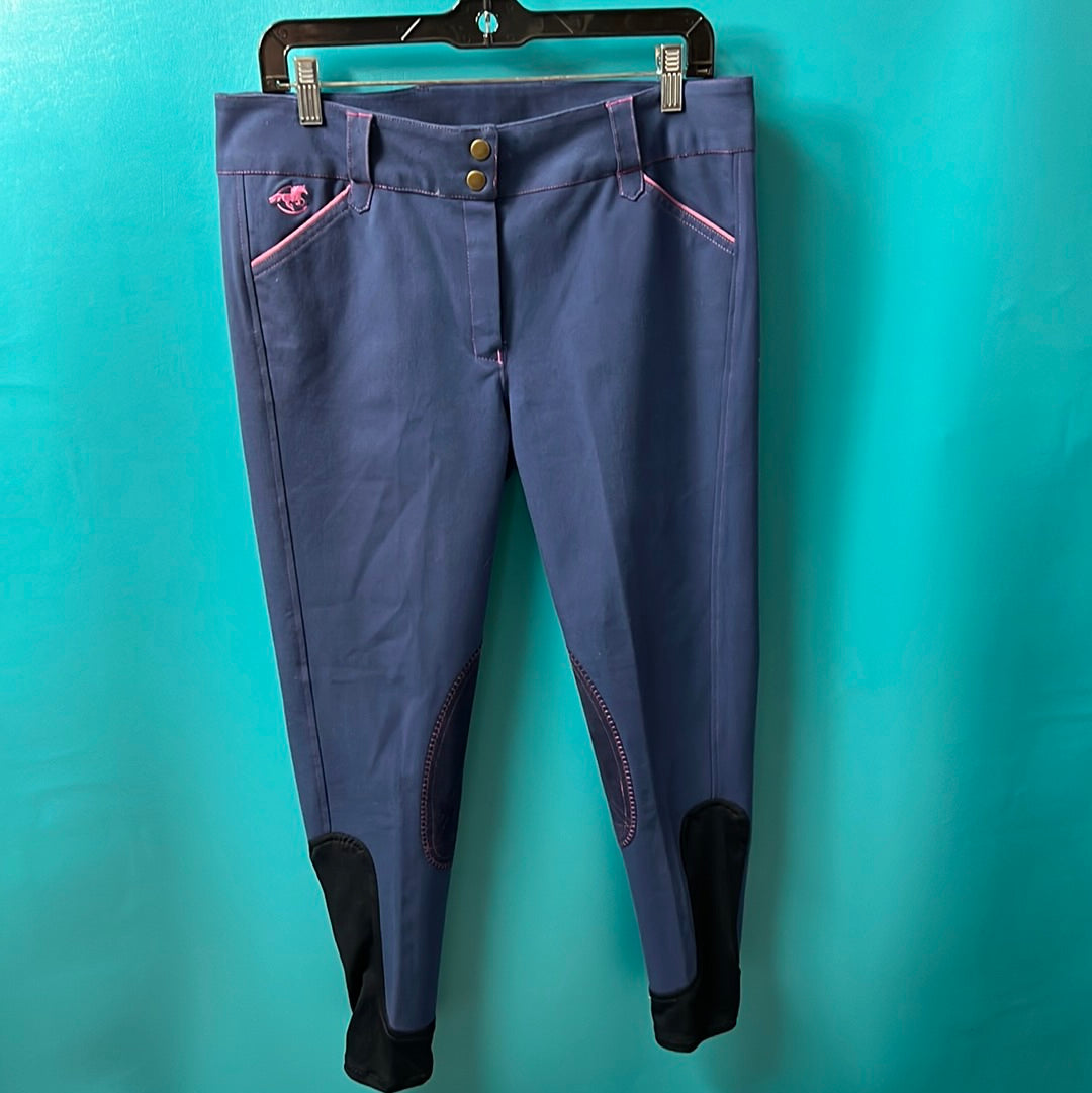 Blue Piper Breeches, 32R