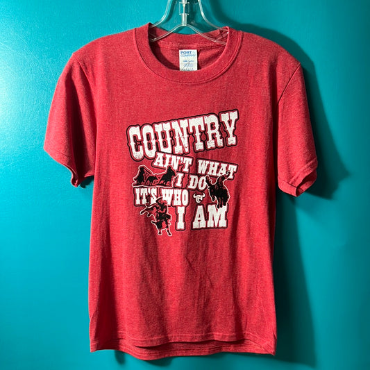 Red Cowboy TShirt, L