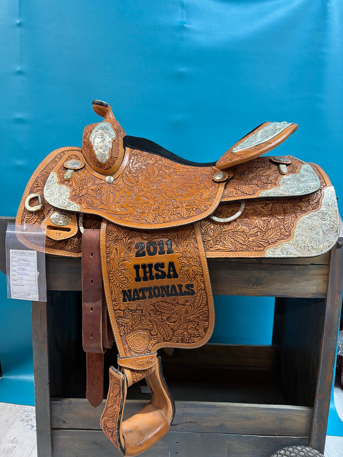 TexTan Trophy Show Saddle, 15