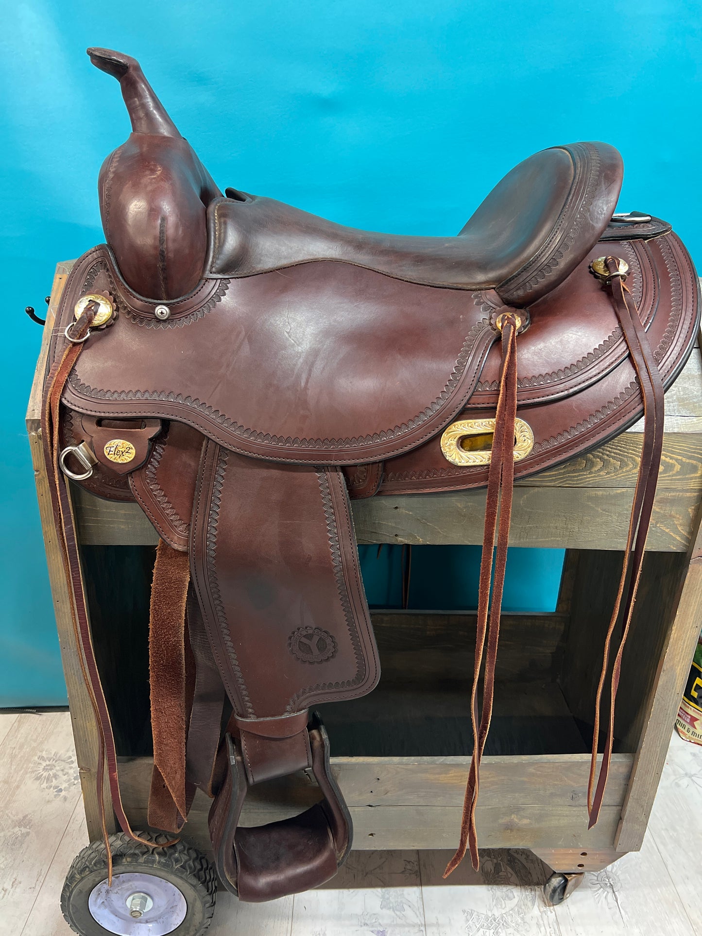 Circle Y Omaha Flex 2 Western Saddle