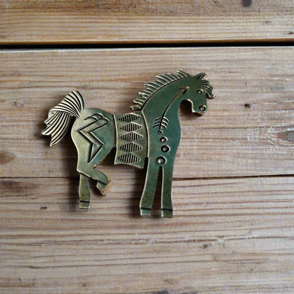 Preloved Silver Brooch, by Douglas Etsitty