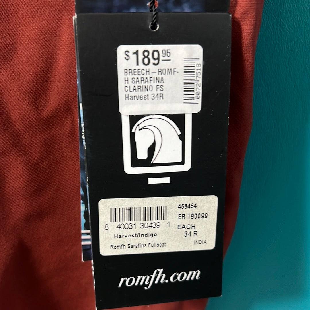 Preloved ROMFH English Breeches, 34R