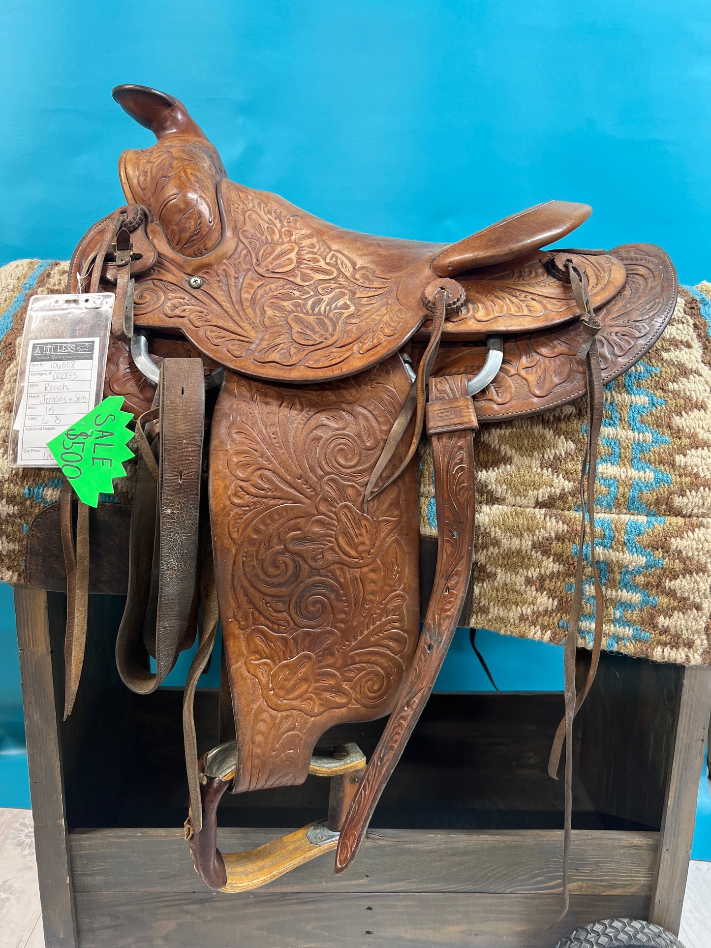 Jenkins & Sons Ranch Saddle, 15
