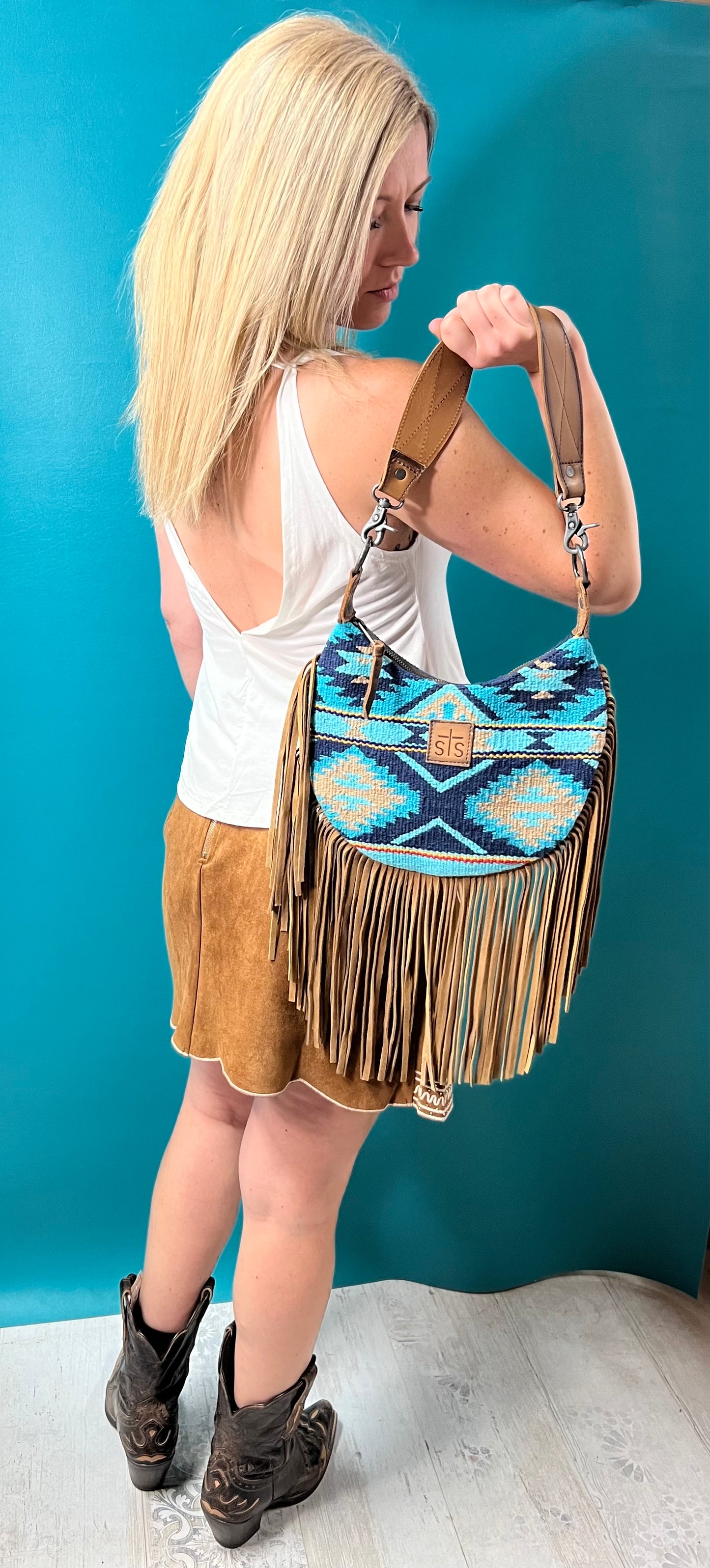 STS Mojave Sky Nellie Fringe Bag