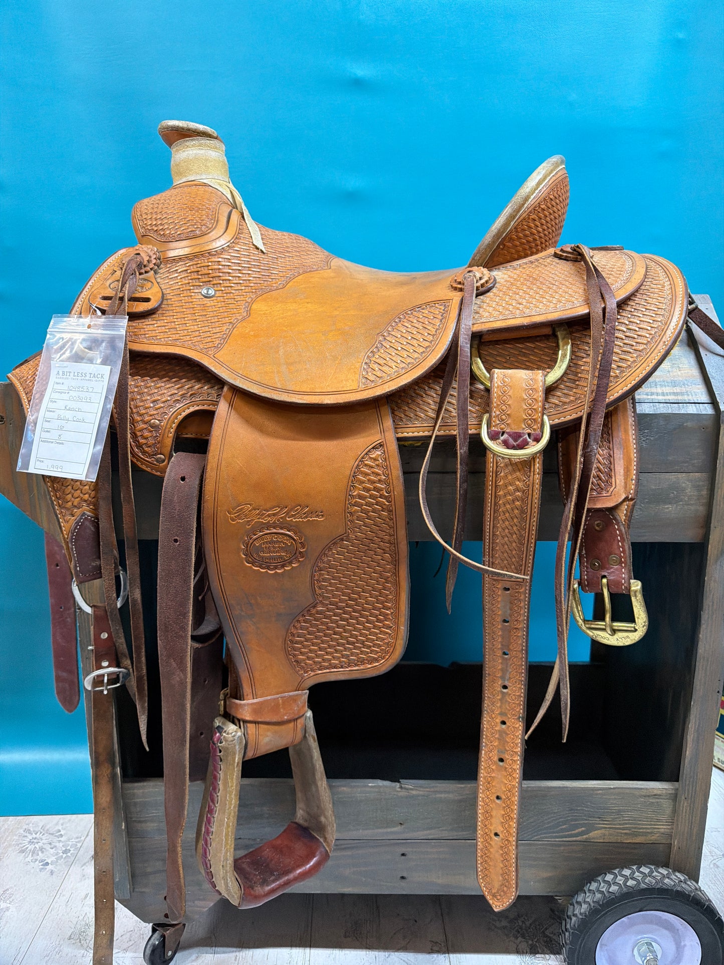Billy Cook 2181 Wade Saddle, 16"