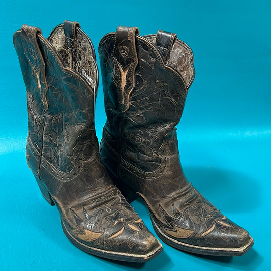 Preloved Brown Ariat Dahlia Western Boots, 7