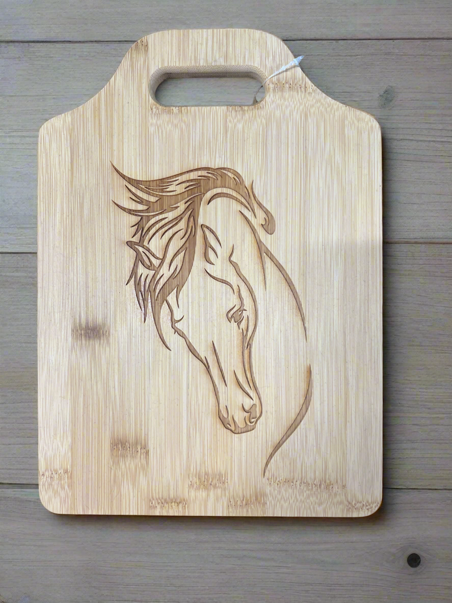 Etched Cutting Board