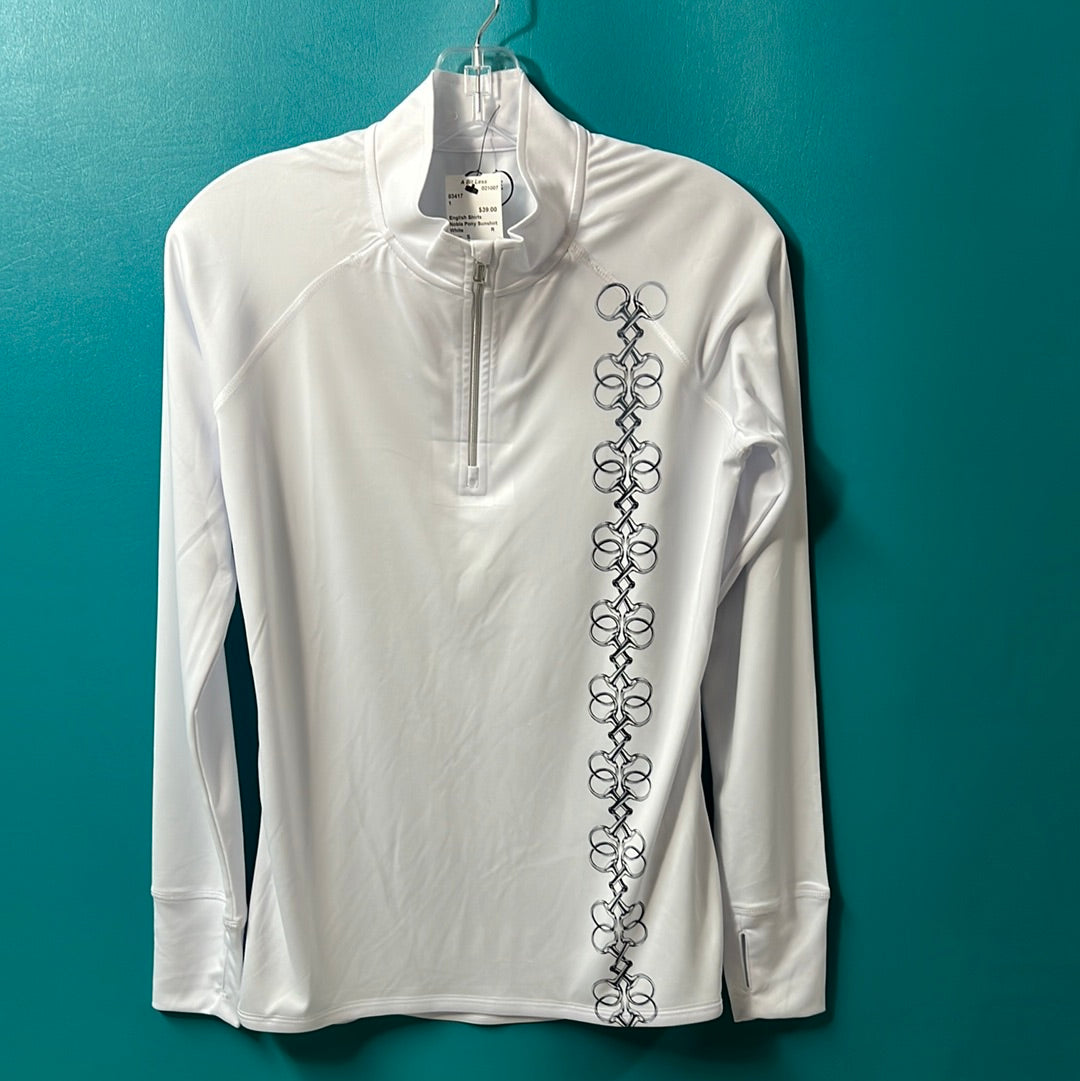 White Noble Pony Sunshirt, S
