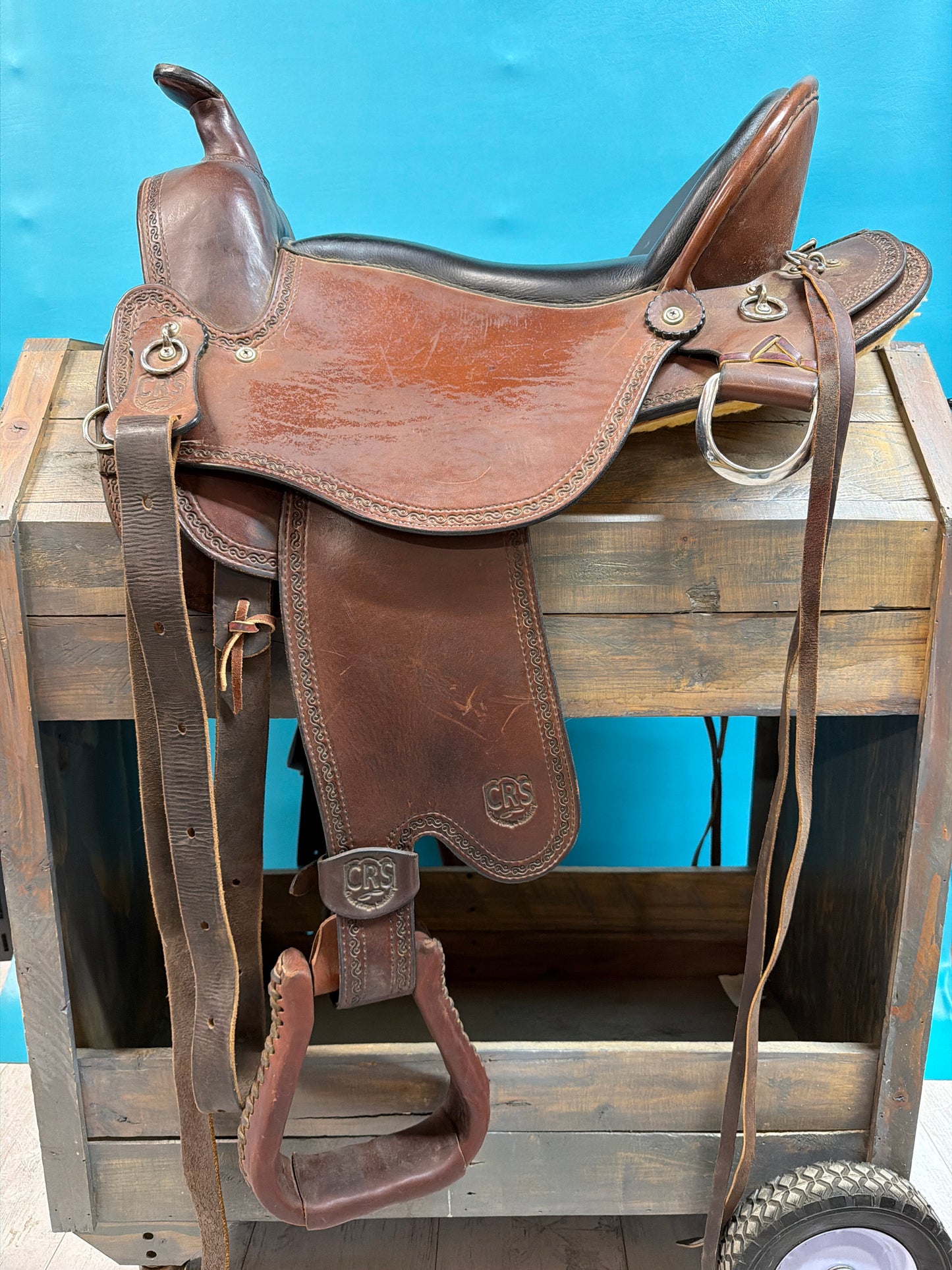 Crest Ridge Saddlery Sentry Saddle, 18"