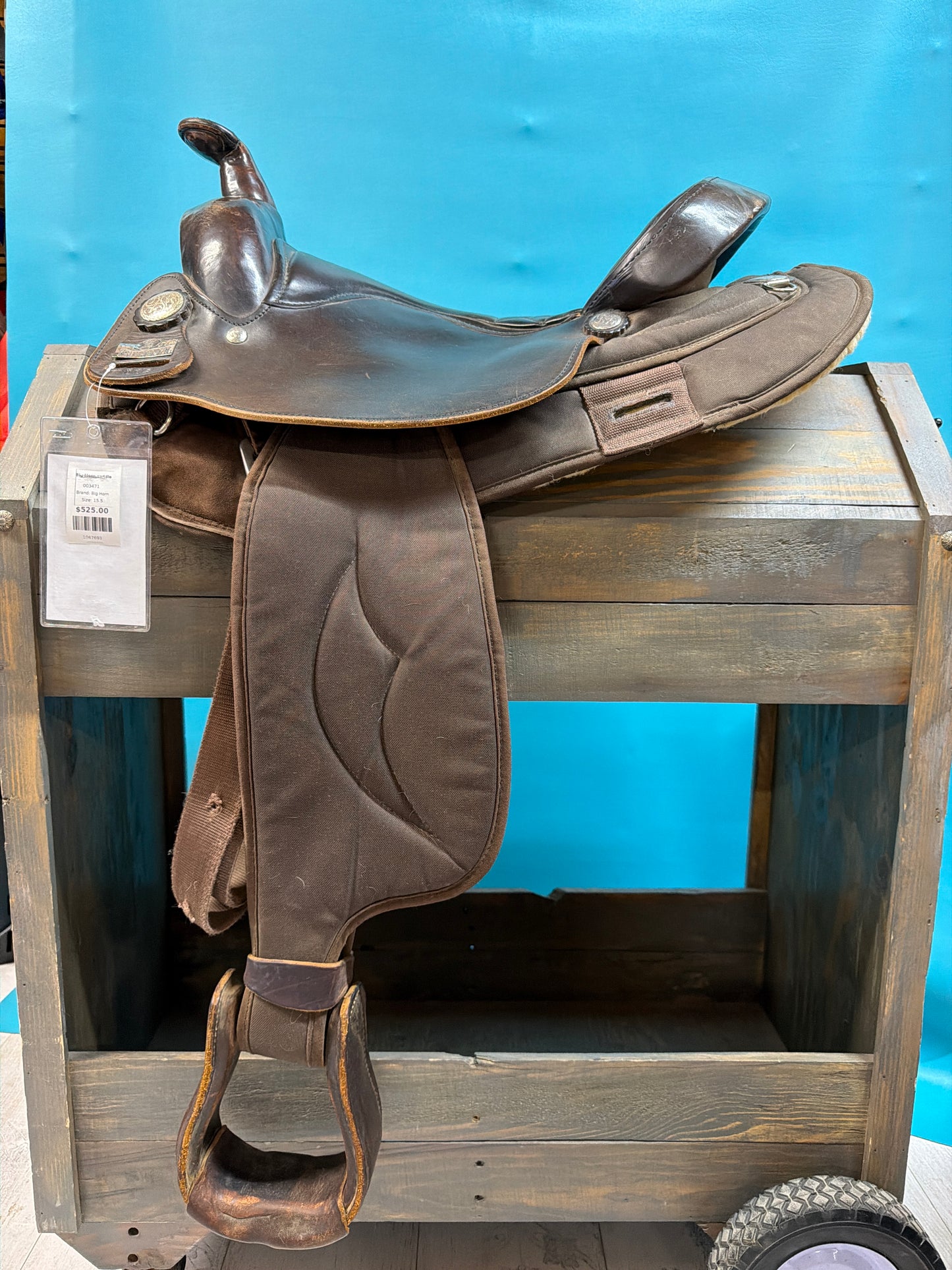 Big Horn Big Horn saddle, 15.5