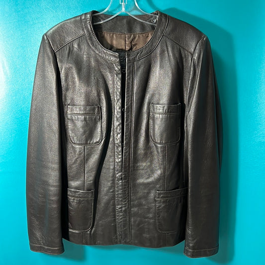 Preloved Brown Devernois Leather, L 12