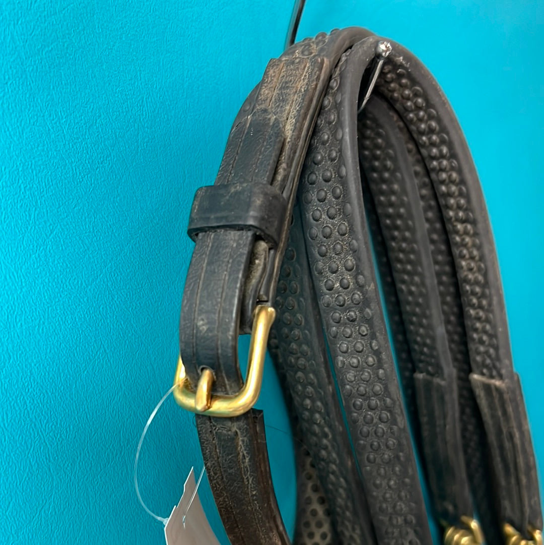 Rubber Reins W/Clips