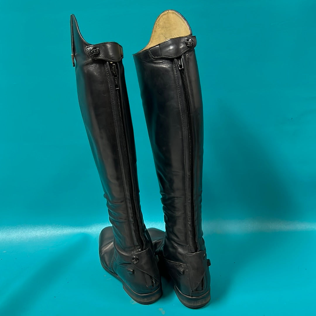 Black Tucci Custom Dressage Boots, 8.5
