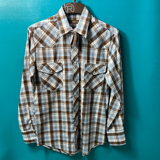 Brown Roper Shirt, XL