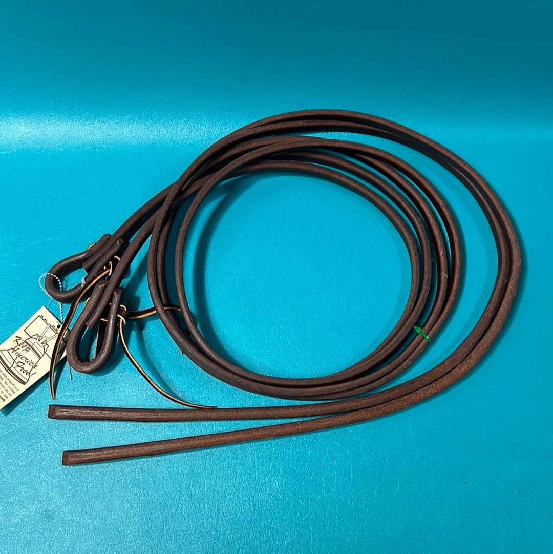 Dark Oil JB Company Hot Oil Split Reins 5.8", 8'