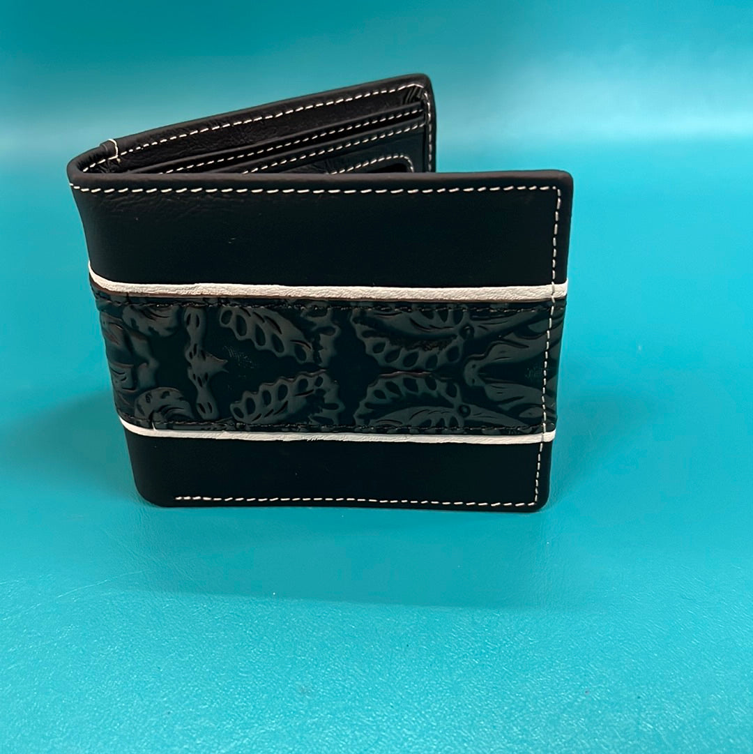 Montana West Bifold Leather Wallet