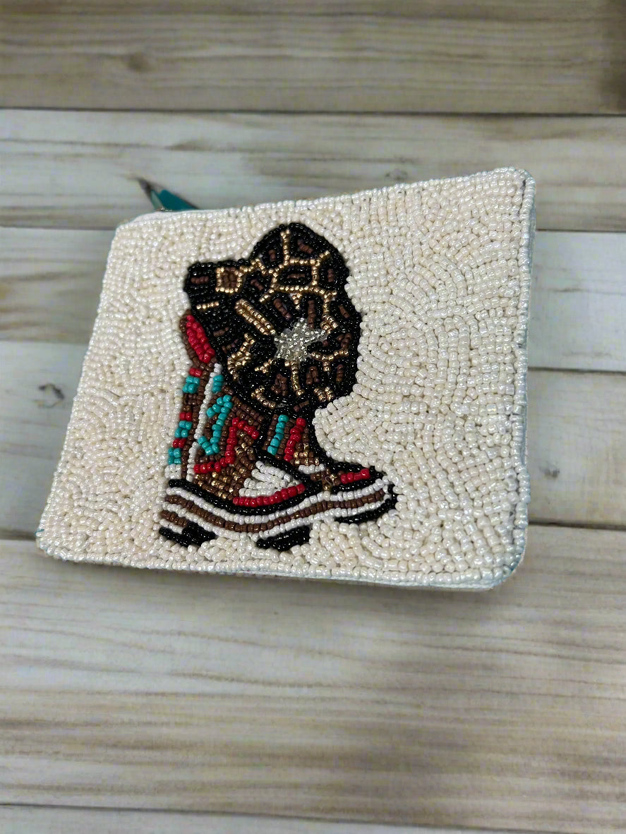 Beaded Coin Purse