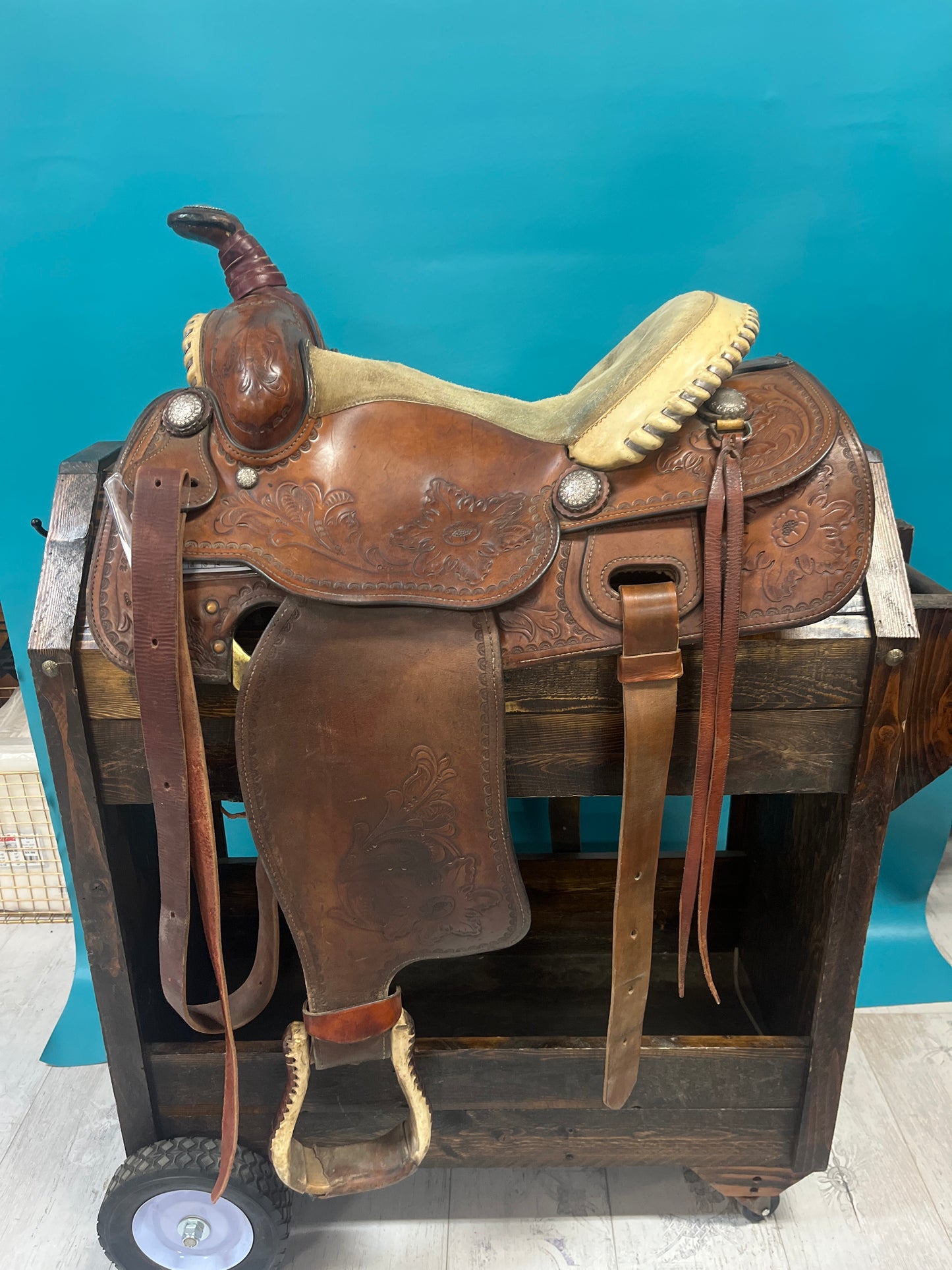 Dean Turner Roping Saddle