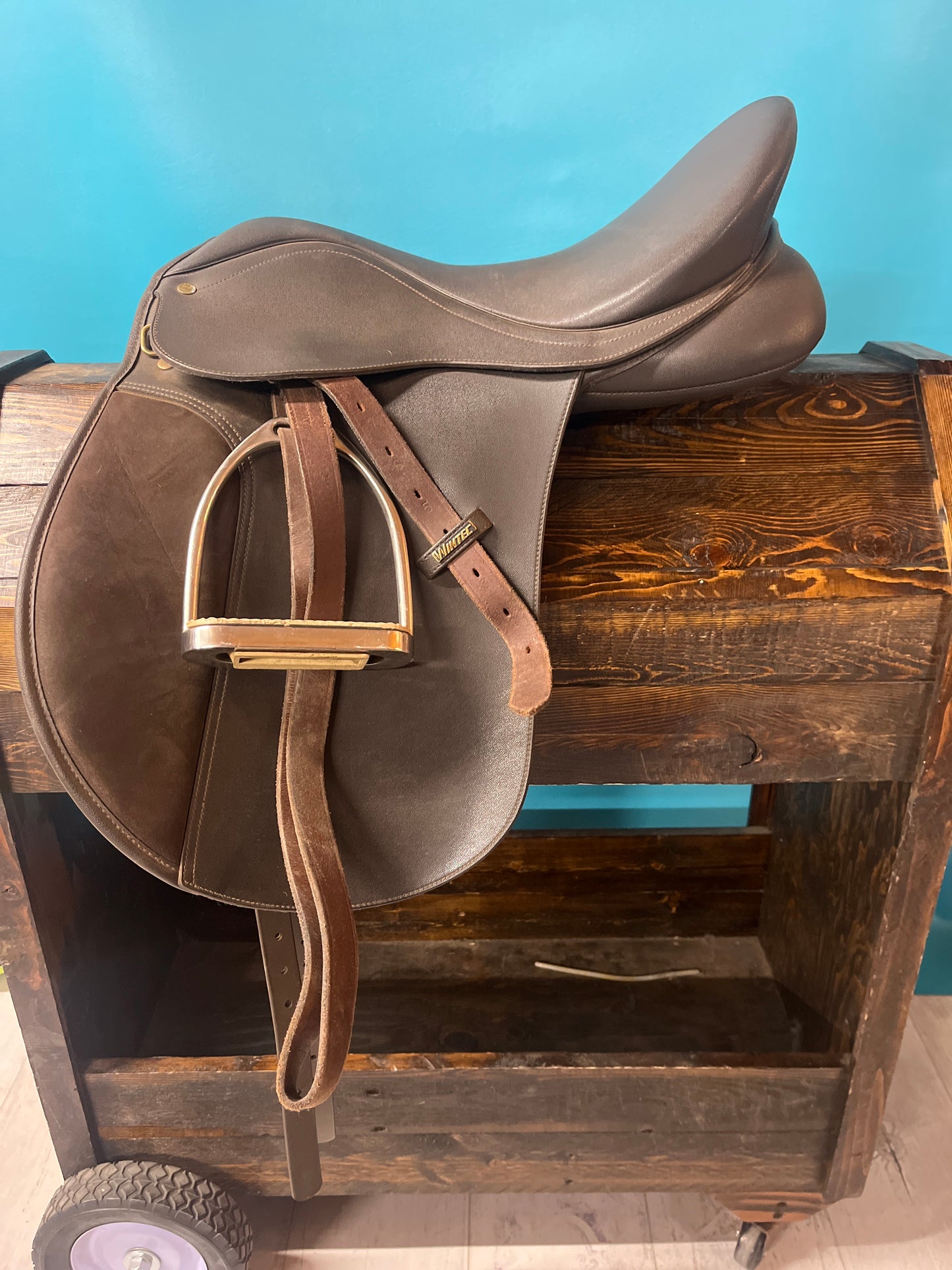 Brown Wintec All Purpose Saddle