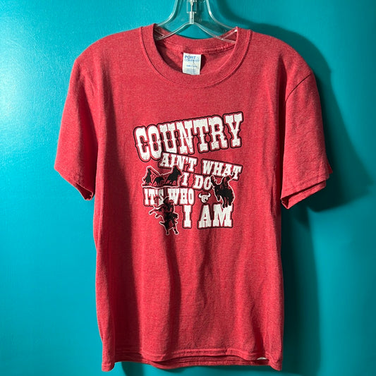 Red Cowboy TShirt, XL