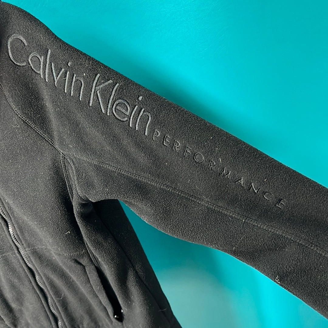 Preloved Black Calvin Klein Fleece, M