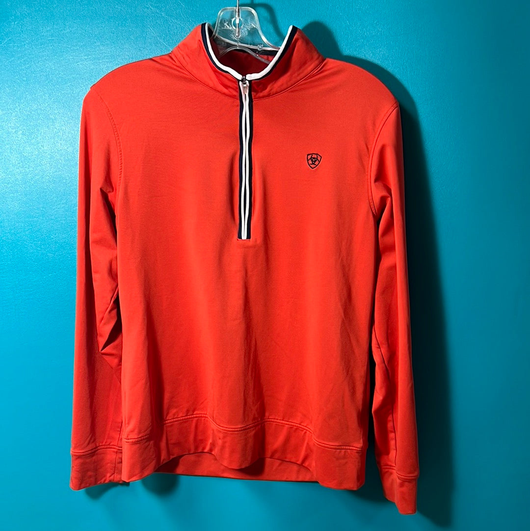 Orange Ariat Shirt, M