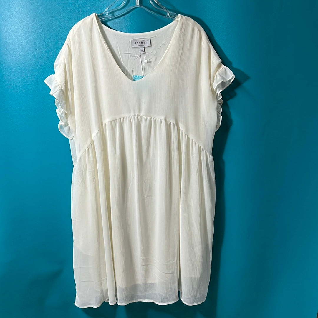 Cream Hayden Boho Dress, L