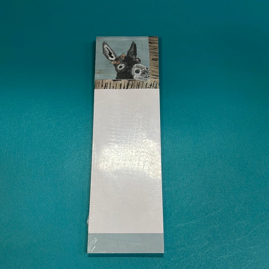 Donkey Paper Pad W/Magnet