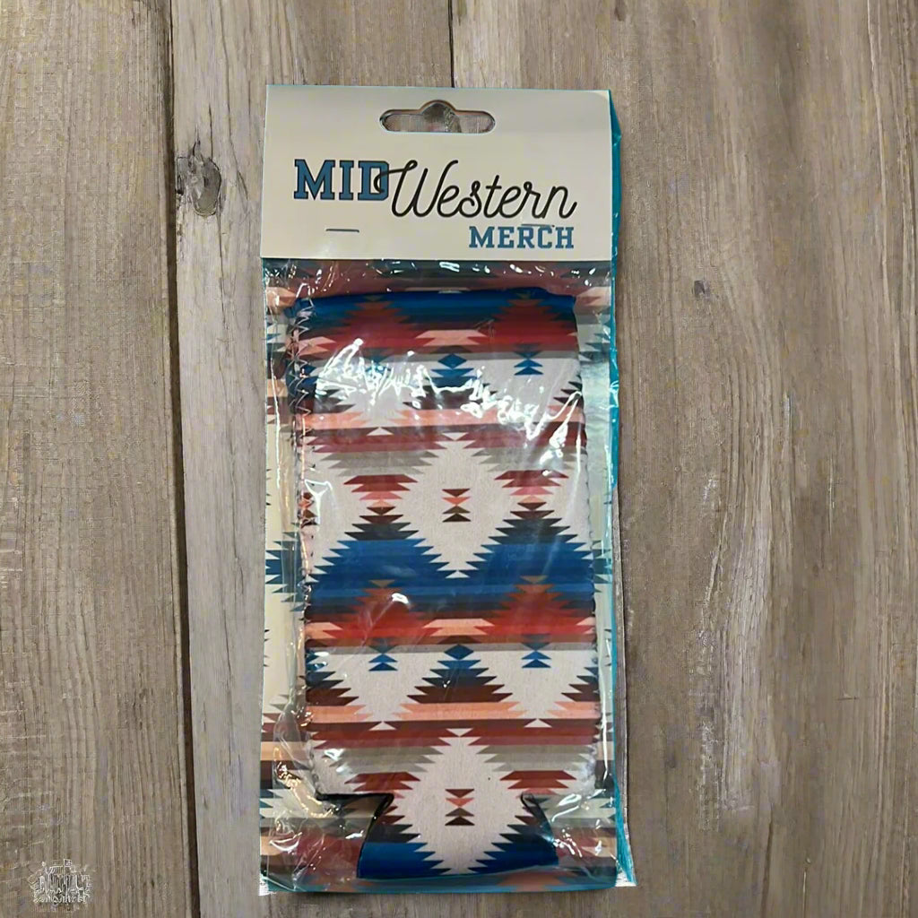 Mid Western South Western Print Coozie 2 Pack, Tall Can