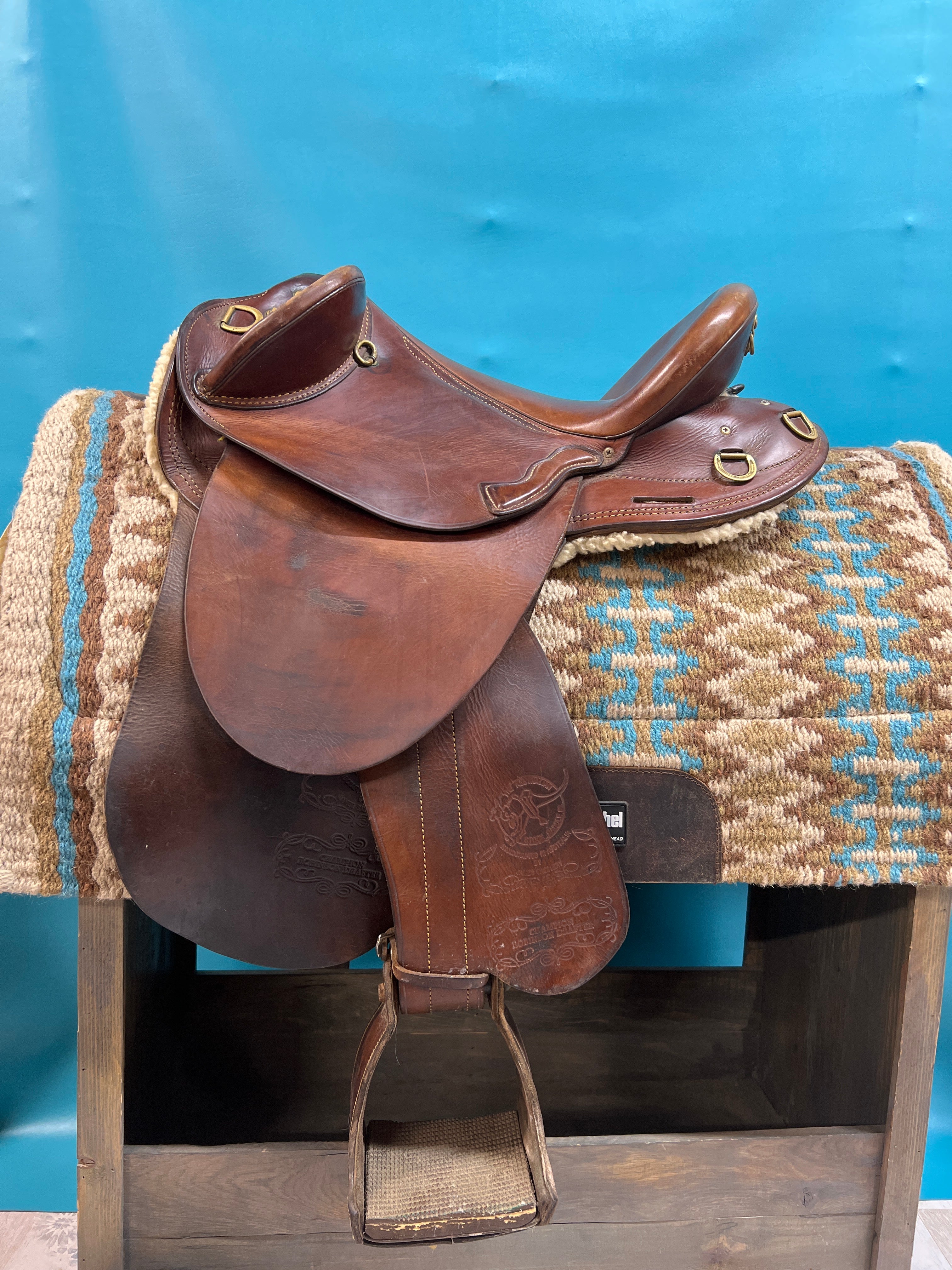 Trevor James Champion drafter Australian Saddles, 18 – A Bit Less Tack