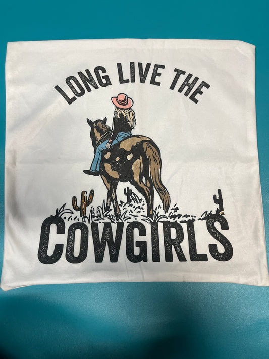 Cowgirl Pillow Case