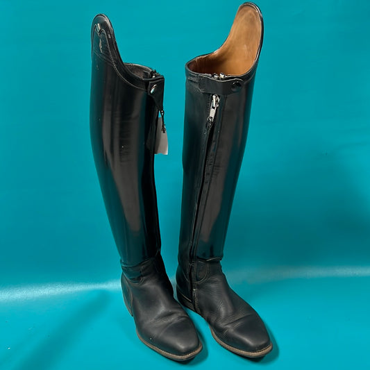 Black Deniro Raffaello Dress Boots, 39