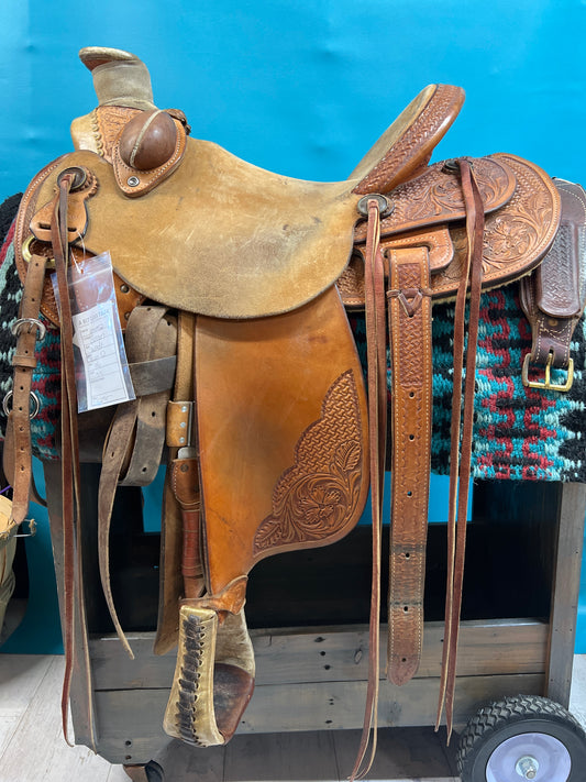 Seven D Saddlery Wade Saddle, 16"