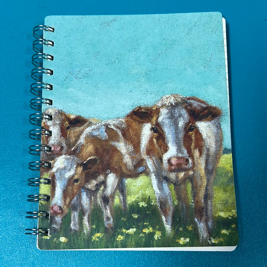 Cows Spiral Notebook