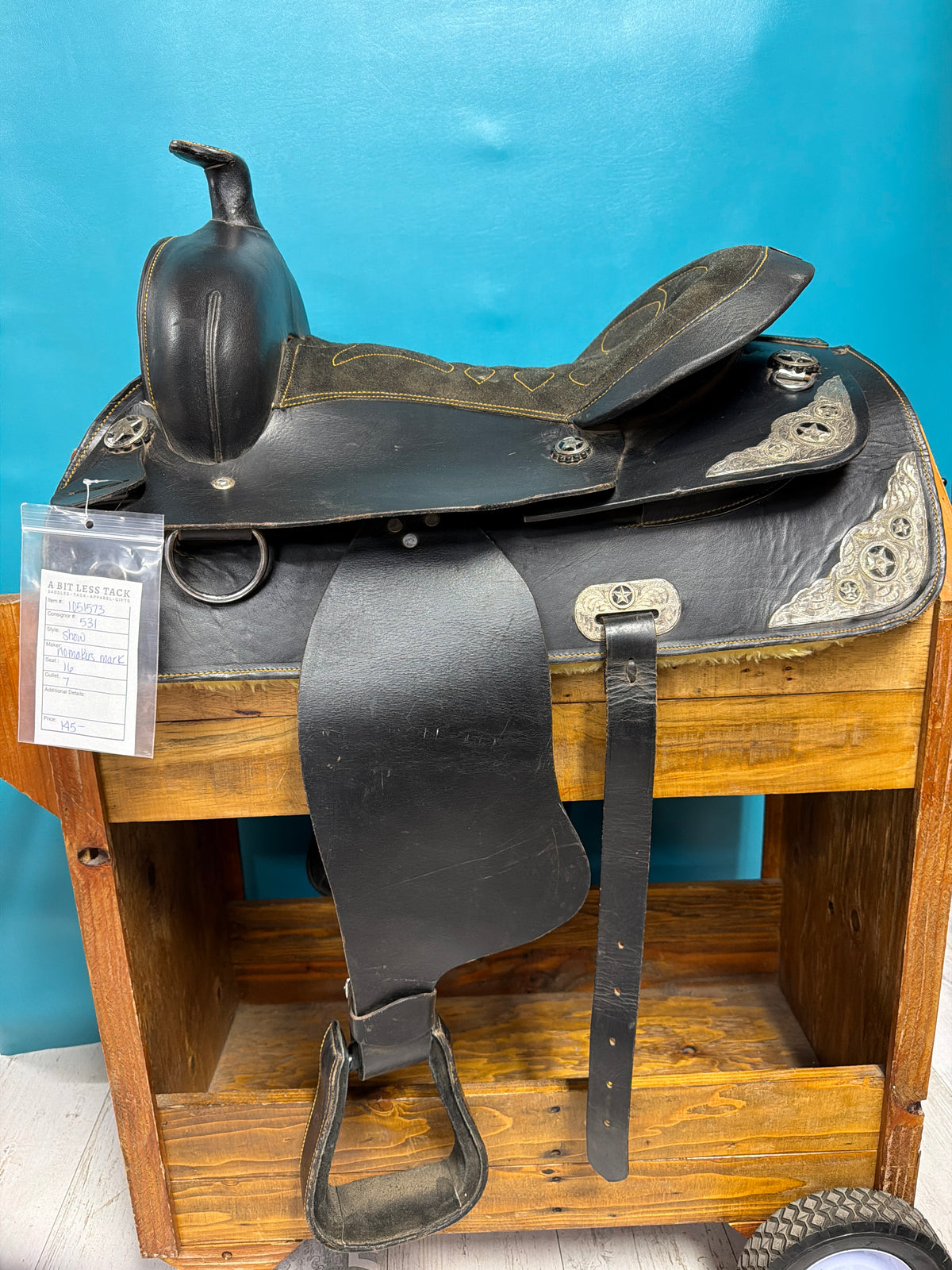 No Makers Mark Show Saddle, 16