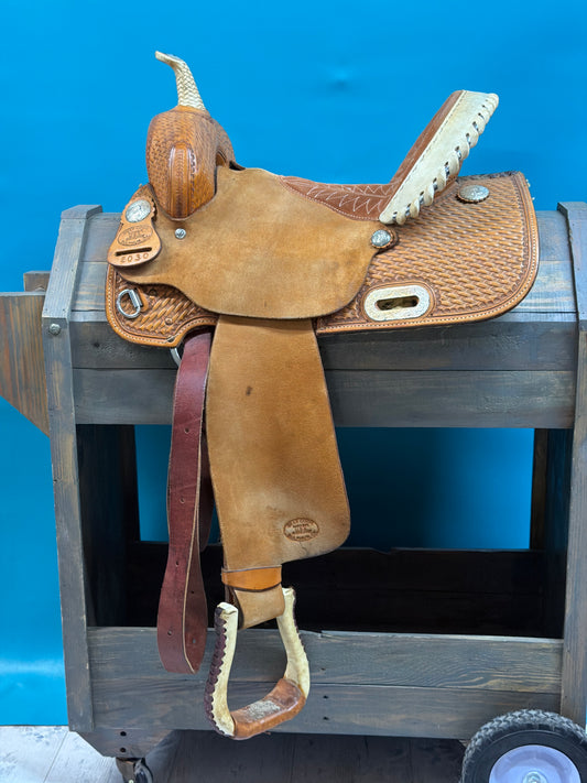 Billy Cook Barrel Saddle, 14